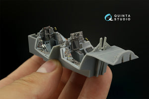 Quinta Studio QD48396 F-14B 3D-Printed &amp;amp; colored Interior on decal paper (Hobby Boss) 1/48 – image 9