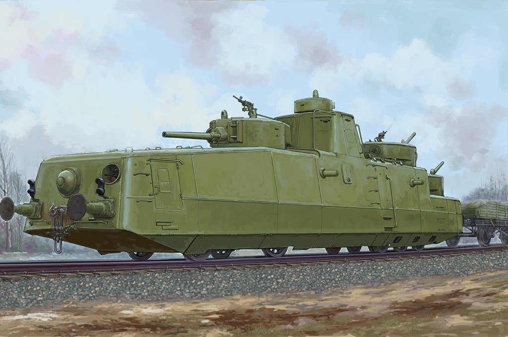 Hobby Boss 85514 Soviet MBV-2 Armored Train 1/35