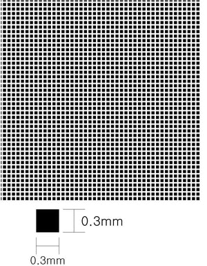 KA Models KA-00002 SQUARE PATTERN MESH B 0.3mm X 0.3mm – imagen 5
