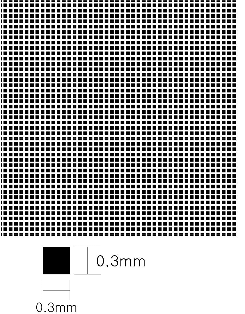 KA Models KA-00002 SQUARE PATTERN MESH B 0.3mm X 0.3mm – imagen 5