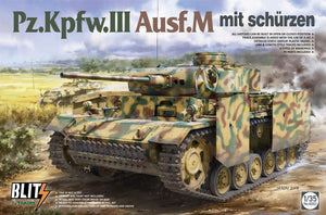 Takom 8002 Pz.Kpfw.III Ausf.M with Schürzen 1/35
