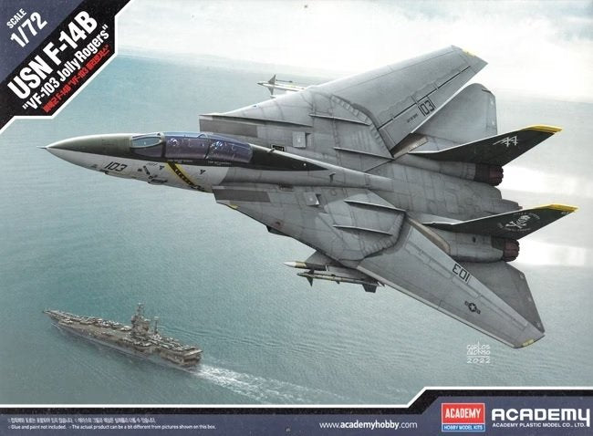 Academy 12578 US Navy F-14B VF-103 Jolly Rogers 1/72