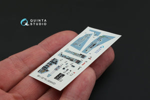 Quinta Studio QD48067 Su-25 3D-Printed &amp;amp; colored Interior on decal paper (for KP kit) 1/48 – Bild 3