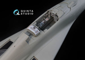 Quinta Studio QD48008 MiG-29 (9-12) 3D-Printed &amp;amp; colored Interior on decal paper (for GWH kits) 1/48 – Bild 7