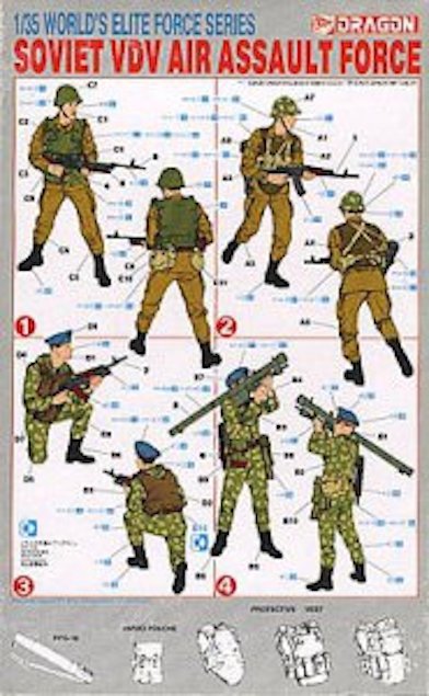Dragon 3003 Soviet VDV Air Assault Force 1/35 – imagen 2