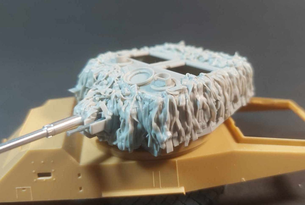 Panzer Art RE35-800 AC Humber Mk IV turret with Hessian net 1/35 – image 3