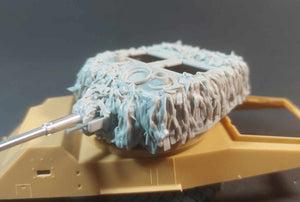 Panzer Art RE35-800 AC Humber Mk IV turret with Hessian net 1/35 – image 3
