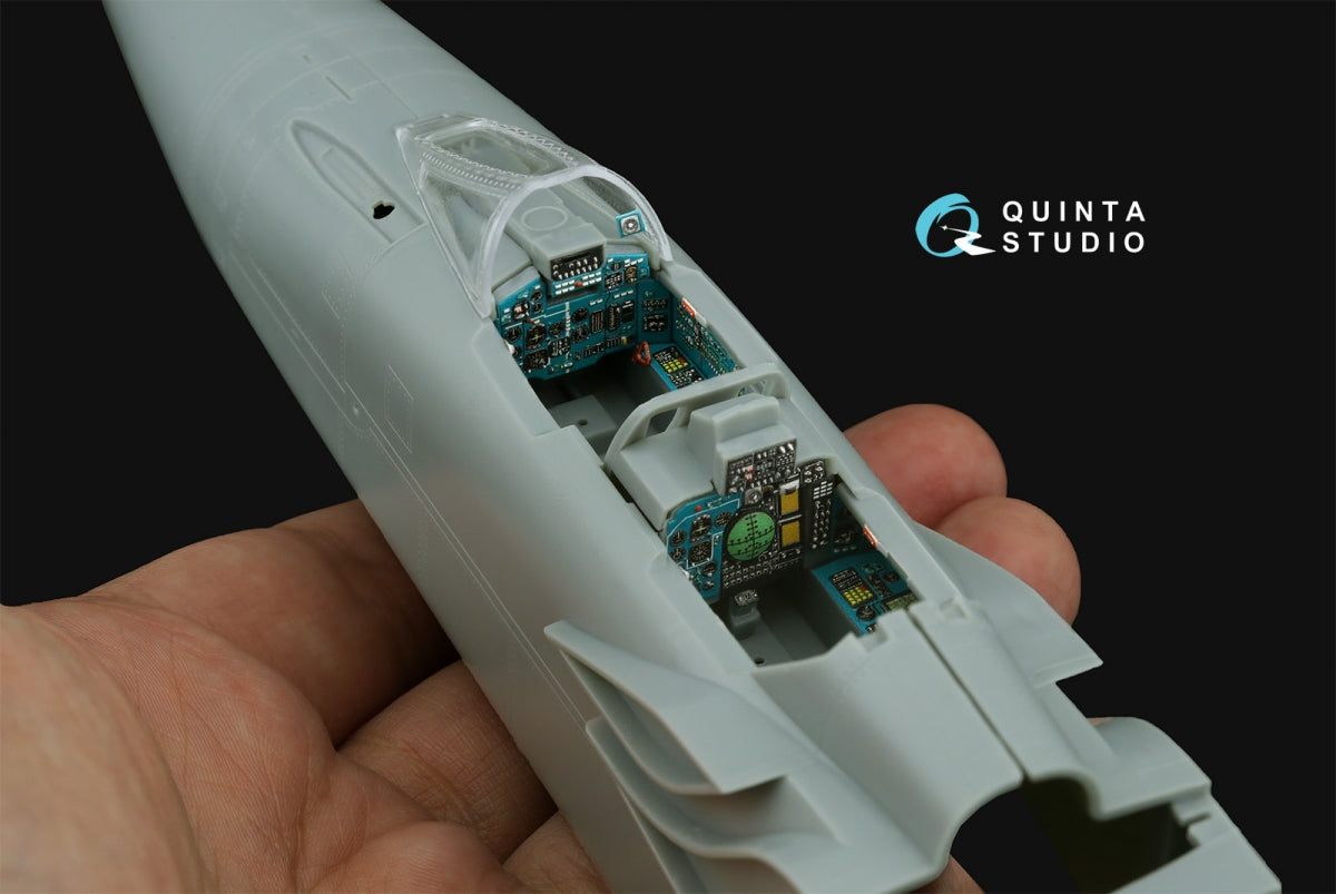 Quinta Studio QDS-48504 MiG-31B 3D-Printed &amp;amp; colored Interior on decal paper (Hobby Boss) (Small version) 1/48 – Bild 9