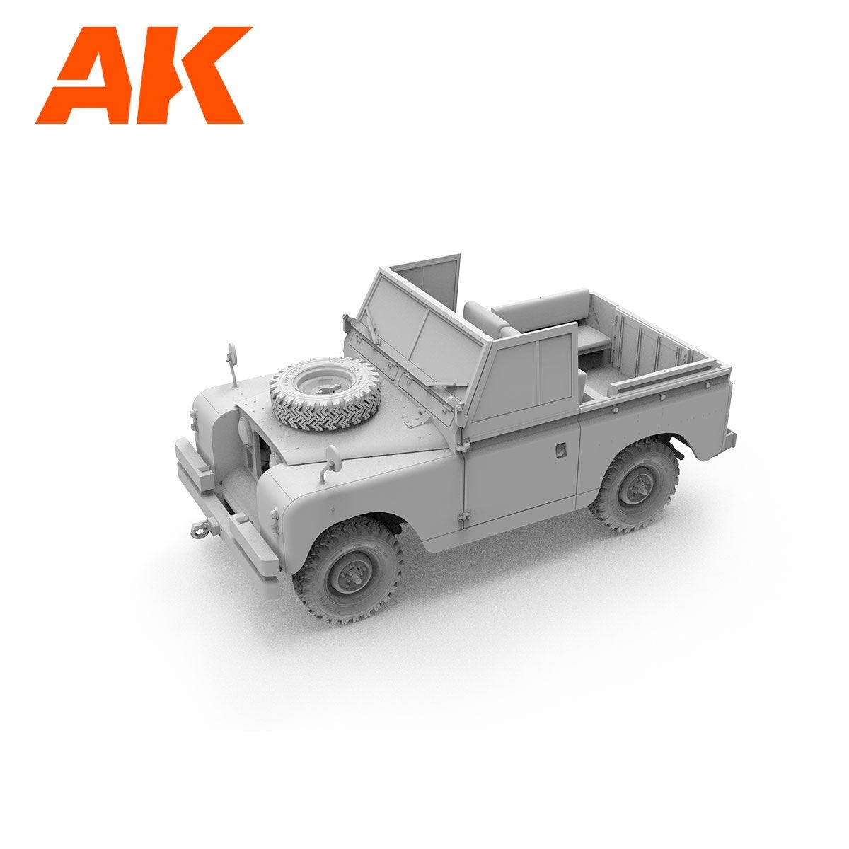 AK Interactive AK35012 LAND ROVER 88 SERIES IIA ROVER 8 1/35 – image 3