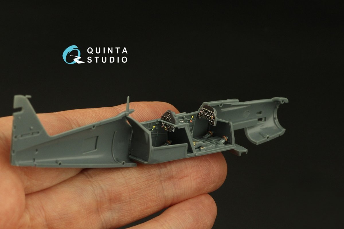 Quinta Studio QD72064 Avia CS-199 3D-Printed &amp;amp; colored Interior on decal paper (Eduard) 1/72 – image 5