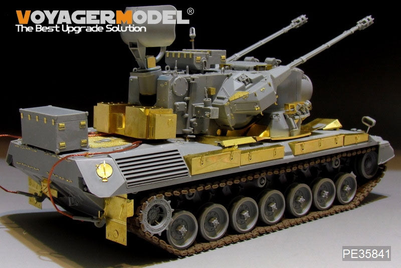 Voyager Model PE35841 Modern German Gepard A2 SPAAG Basic For TAKOM 2044 1/35 – Bild 12
