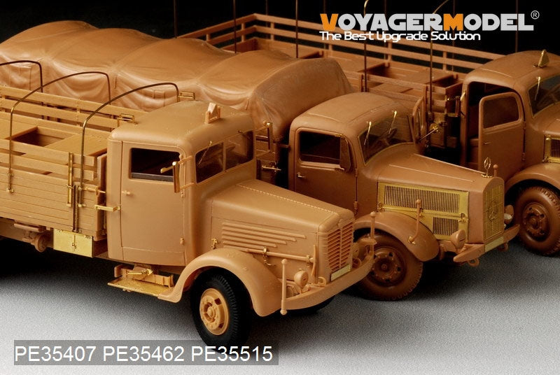 Voyager Model PE35515 WWII German Bussing Nag L4500S 4X2 Cargo Truck For AFV 35170 1/35 – Bild 4