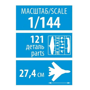 Zvezda 7026 Boeing 737-8 Max 1/144 – immagine 3