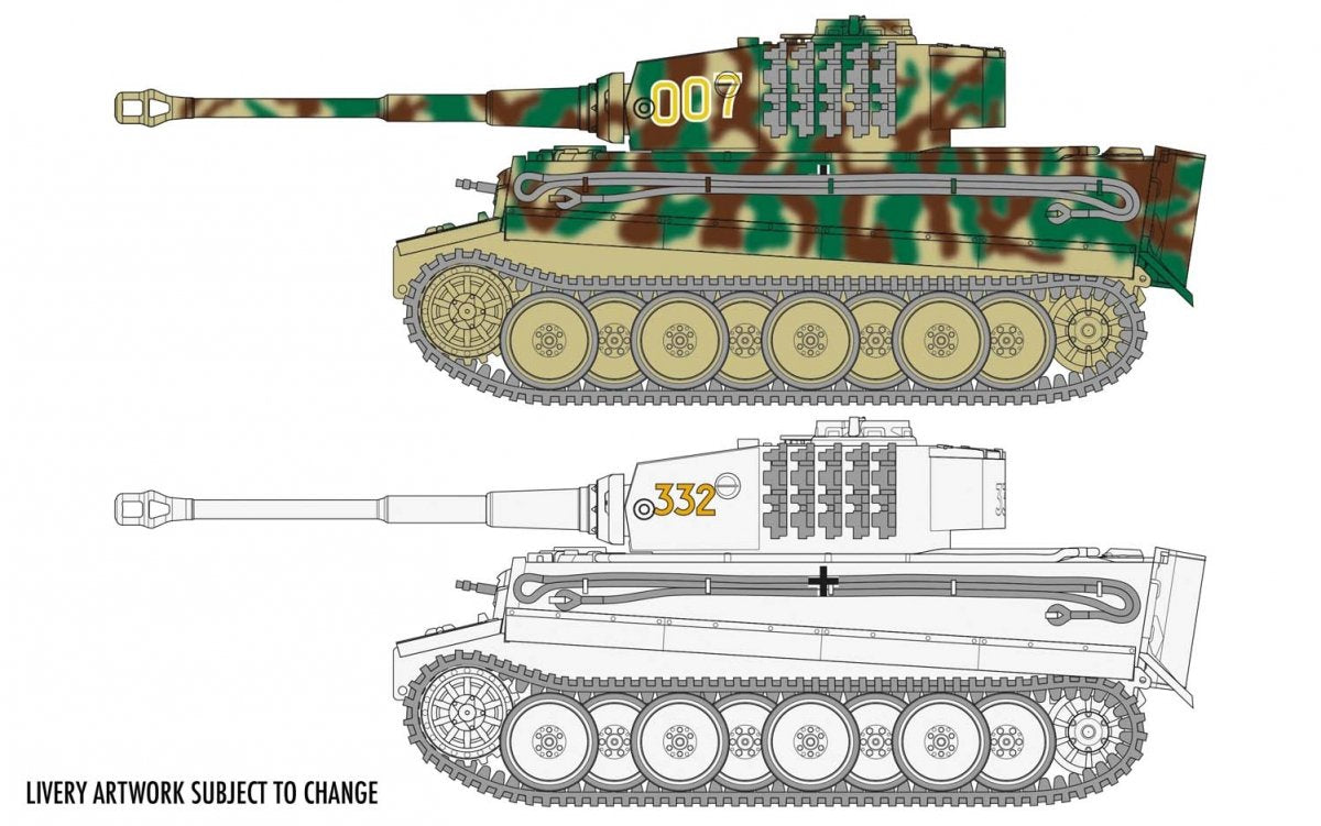 Airfix 02342 Tiger I 1/72 – Bild 3