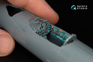 Quinta Studio QD+48579 MiG-21SMT Fishbed-K 3D-Printed &amp;amp; colored Interior on decal paper (Eduard) (with 3D-printed resin parts) 1/48 – image 8