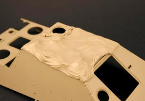 Panzer Art RE35-124 Jagdpanther roof with canvas cover 1/35 – image 2