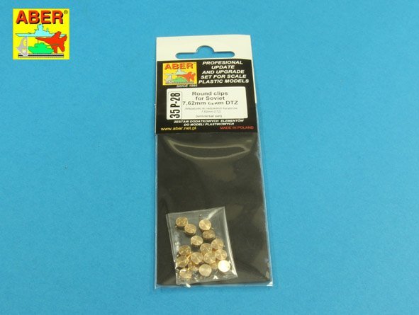 Aber 35P-28 Round clips for Soviet 7.62mm czkm DTZ – obrázek 5