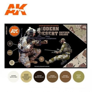 AK Interactive AK11630 MODERN DESERT UNIFORM COLORS – image 2