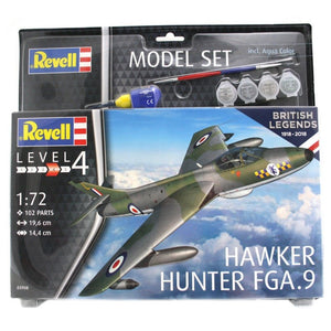 Revell 63908 British Legends: Hawker Hunter FGA.9 Model Set 1/72
