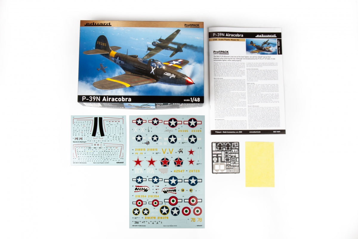 Eduard 8067 P-39N ProfiPack 1/48 – immagine 3