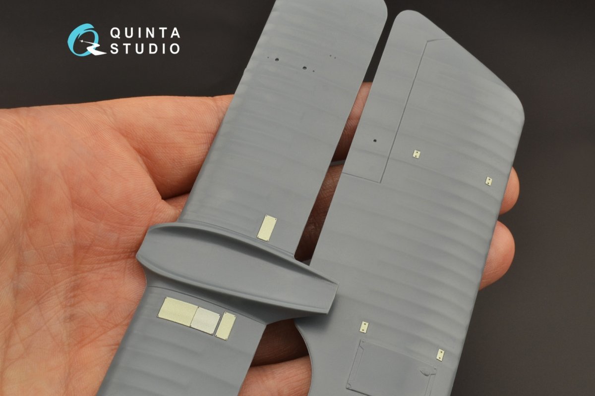 Quinta Studio QD48235 Pfalz D.IIIa 3D-Printed &amp;amp; colored Interior on decal paper (Eduard) 1/48 – immagine 8