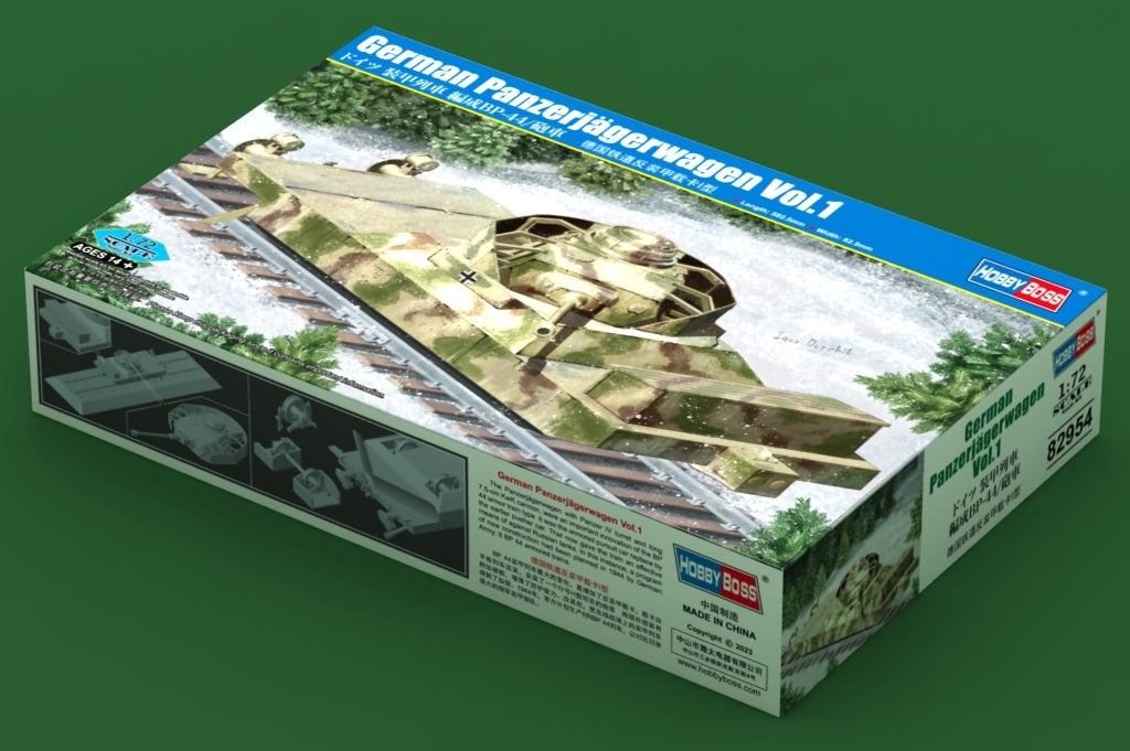 Hobby Boss 82954 German Panzerjägerwagen Vol.1 1/72 – image 3