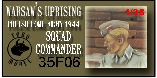 ToRo Model 35F06 Warsaw Uprising 1944 - Squad commander 1/35 – Bild 2