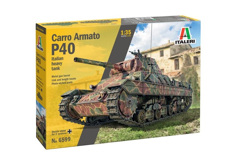 Italeri 6599 Carro Armato P40 1/35 – immagine 2