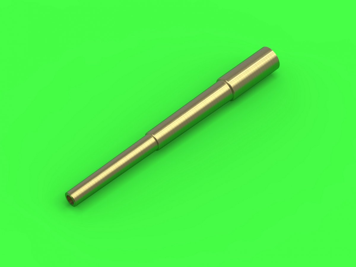 Master SM-350-106 SMS Seydlitz armament - barrels 280mm (10 pcs.), 150mm (12 pcs.), 88mm (8 pcs.) with resin elements for mounting the barrels (for Hobby Boss model) 1/350 – obrázek 4
