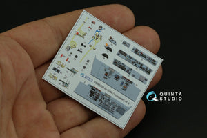 Quinta Studio QD48238 Su-24M 3D-Printed &amp;amp; colored Interior on decal paper ( Trumpeter ) 1/48 – Bild 11
