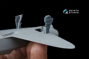 Quinta Studio QT72015 Yak-1 Undercarriage covers (Zvezda) 1/72 – Bild 2