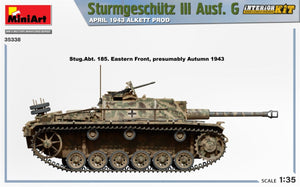Mini Art 35338 Sturmgeschutz III Ausf. G APRIL 1943 ALKETT PROD. INTERIOR KIT 1/35 – obrázek 9