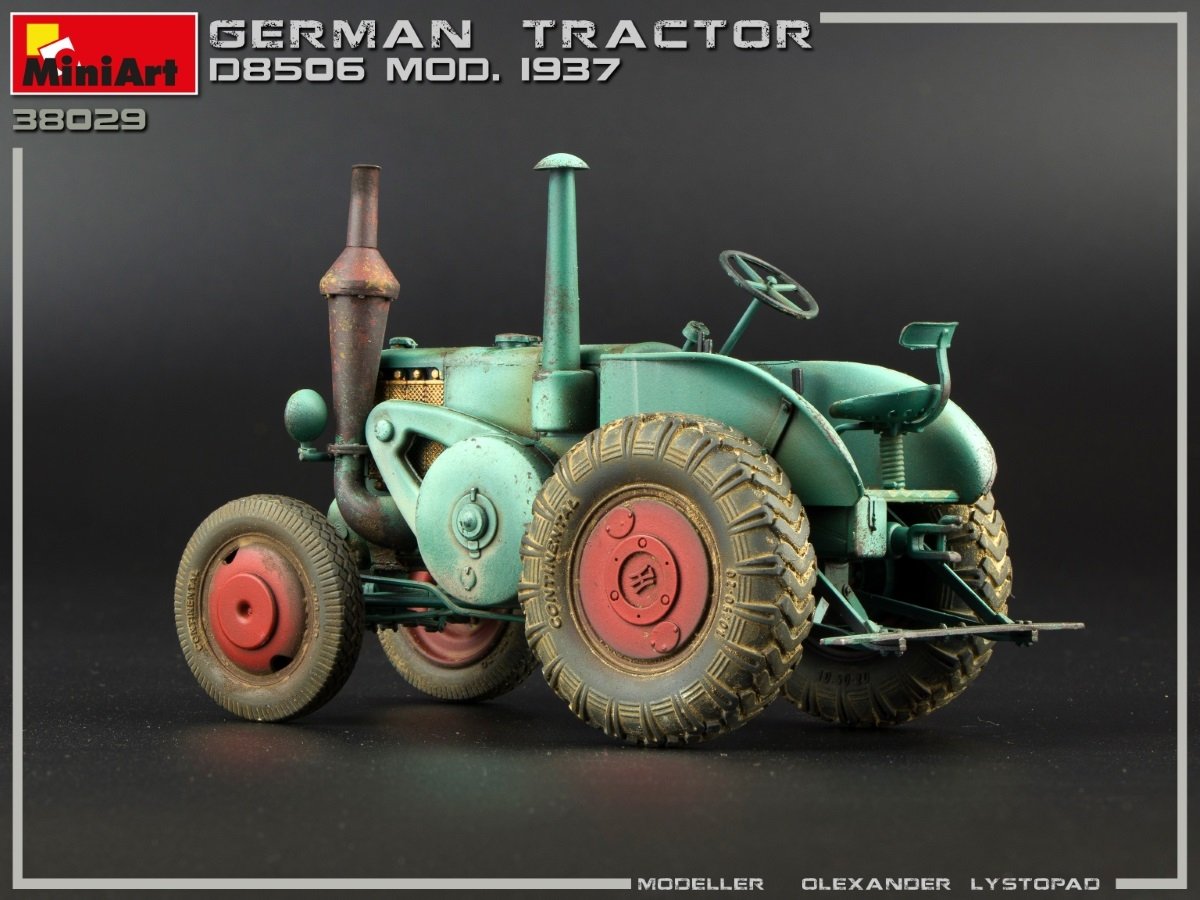 MiniArt 38029 GERMAN TRACTOR D8506 MOD. 1937 1/35 – image 3