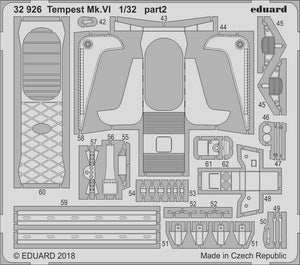 Eduard 32926 Tempest Mk. VI SPECIAL HOBBY 1/32 – obrázek 2