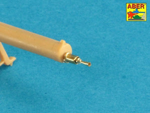 Aber 35L-171 Set of gun barrel tips for MG 08 x3 pcs. And barrel tips for MG 08/15 x 3 pcs. 1/35 – image 2