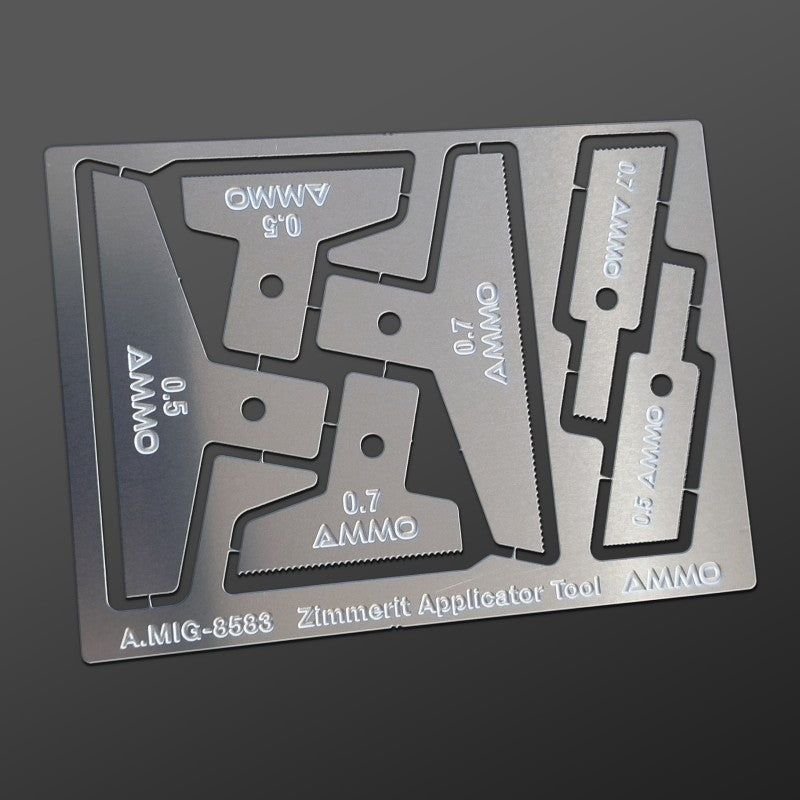 AMMO by Mig Jimenez 8583 Zimmerit Applicator Tools