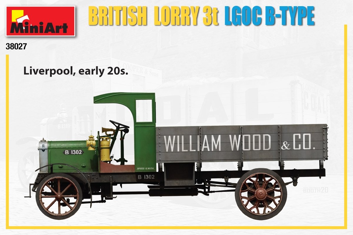 MiniArt 38027 BRITISH LORRY 3T LGOC B-TYPE 1/35 – Bild 4