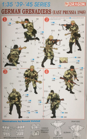 Dragon 6057 German Grenadiers East Prussia 1945 1/35 – image 2