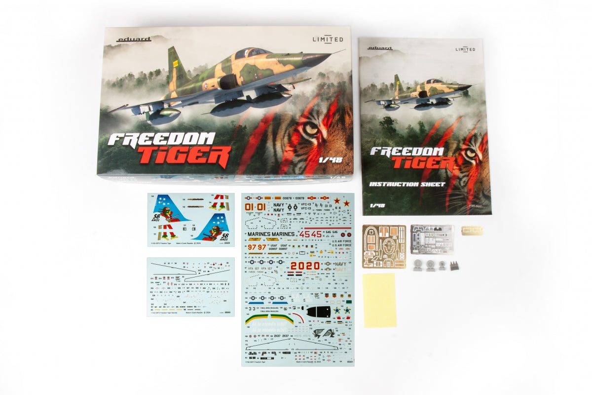 Eduard 11182 Freedom Tiger F-5E Tiger II, Limited Edition 1/48 – image 3