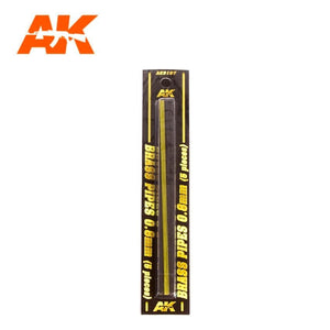 AK Interactive AK9107 BRASS PIPES 0.8MM Ø. 5 UNITS. – image 2
