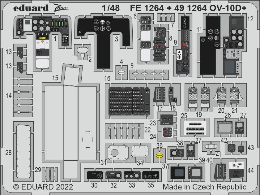 Eduard BIG49327 OV-10D+ ICM 1/48 – Bild 3