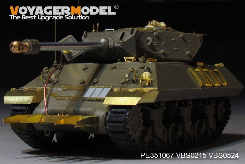 Maquette Voyager PE351067 Chasseur de chars américain M10 IIC Achilles (version de base) pour AFV CLUB, échelle 1/35  – image 2