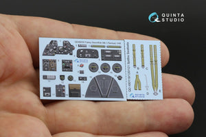 Quinta Studio QD48255 Swordfish Mk.I 3D-Printed &amp;amp; colored Interior on decal paper (Tamiya) 1/48 – obrázek 10