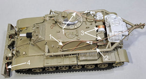 Eureka XXL ER-3571 Upgrade kit for the M728 Combat Engineer Vehicle fit to AFV Club 35254 1/35 – obrázek 11