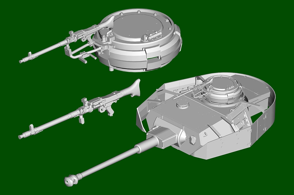 Hobby Boss 84841 German Pzkpfw IV Ausf.H Medium Tank 1/48 – obrázek 9
