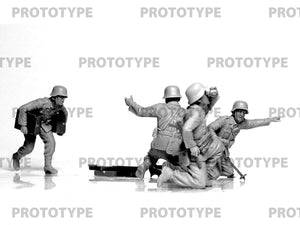 ICM 35715 WW2 German mortar GrW 34 with Crew (mortar and 4 figures) 1/35 – image 3