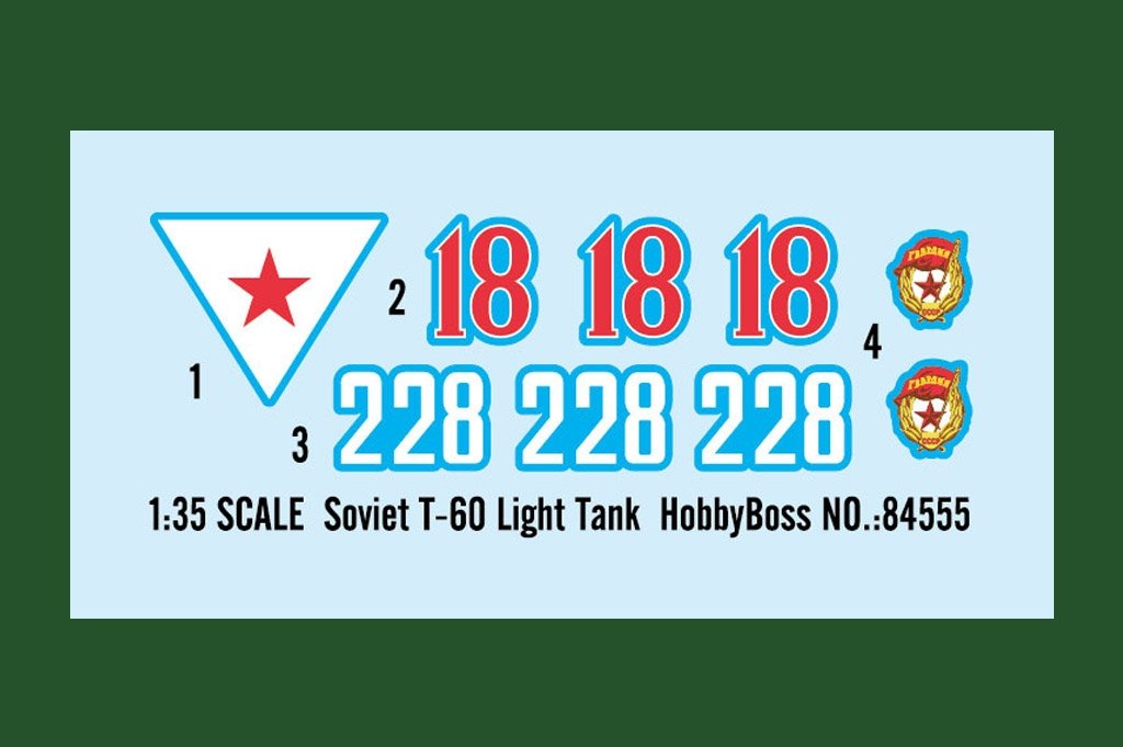 Hobby Boss 84555 Soviet T-60 Light Tank 1/35 – image 4