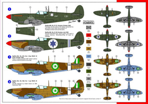 AZ Model AZ7393 Supermarine Spitfire Mk. IXc IDF/AF REAF (1/72) – image 2