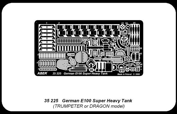 Aber 35225 Char super lourd allemand E100 (1/35) – image 5