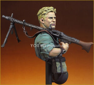 Young Miniatures YM1829 GERMANMG34 GUNNER 1941 1/10 – obrázek 8